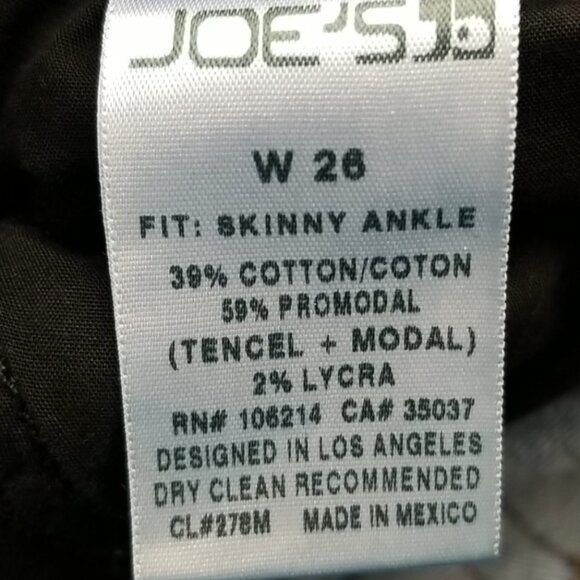 JOE'S Skinny Ankle Jeans, size 26 - Picture 6 of 6